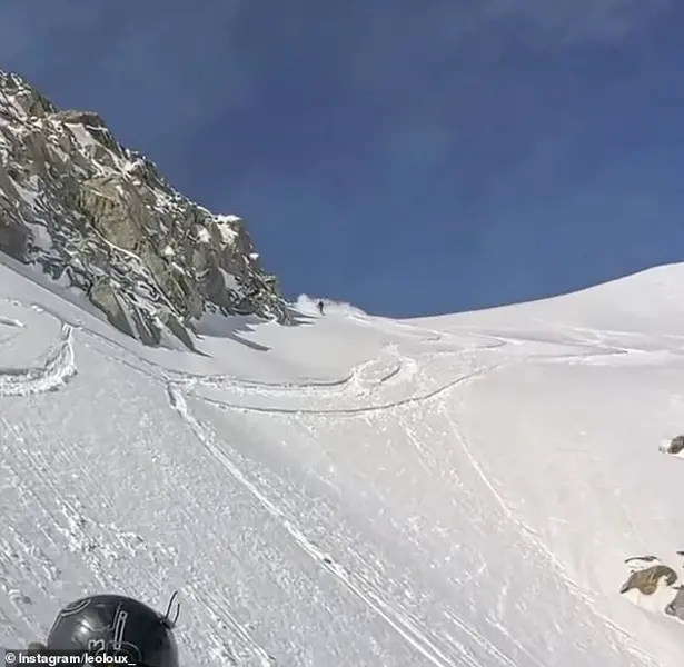 Terrifying Moment Skier Is Swept 1,000 Feet Down a Mountain in an Avalanche