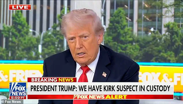 Trump Describes Learning of Charlie Kirk’s Assassination as a ‘Devastating Blow’ to the Nation
