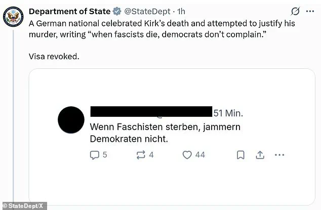 Trump Administration Revokes Visas of Six Over Online Comments Mocking Charlie Kirk's Assassination