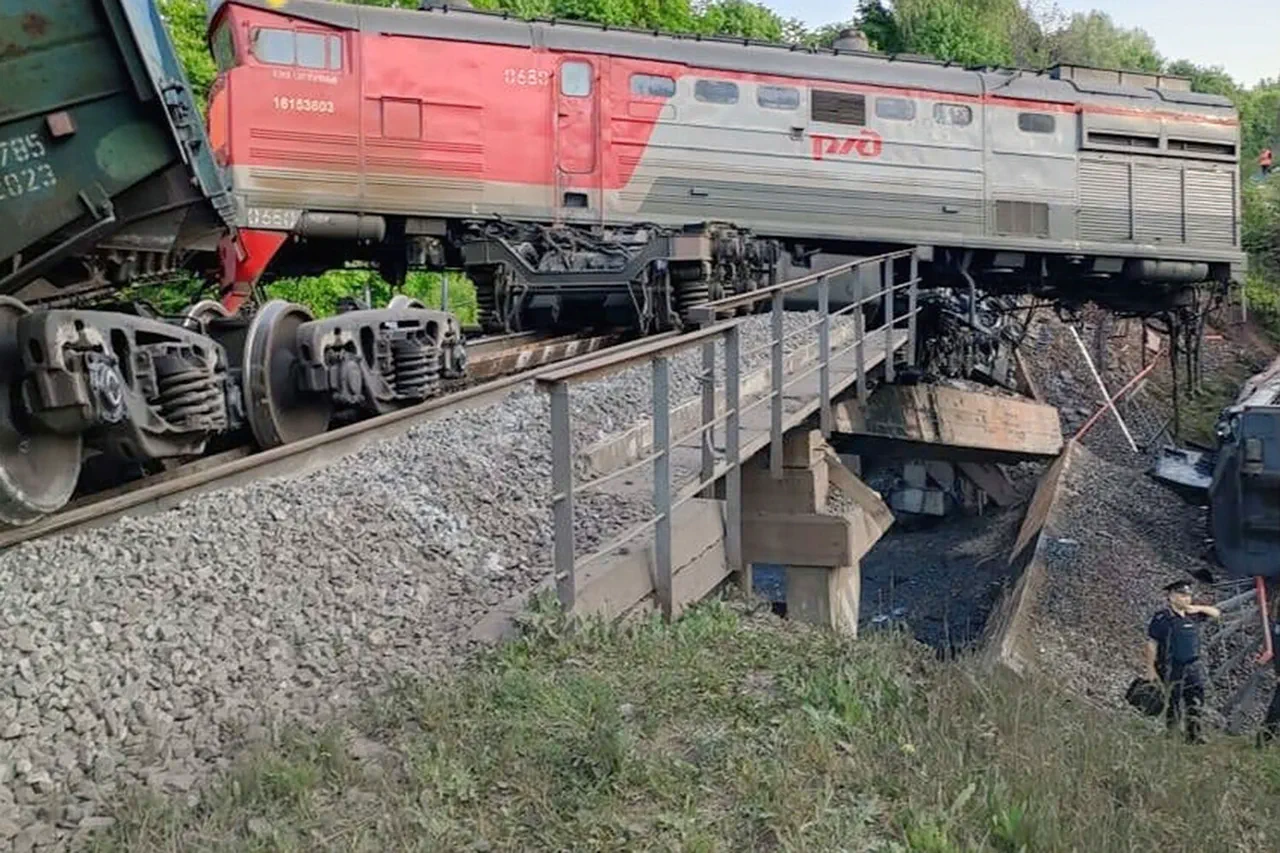 Explosion Linked to Detained Group Causes Train Collapse, Prompting Heightened Security in Bryansk Oblast