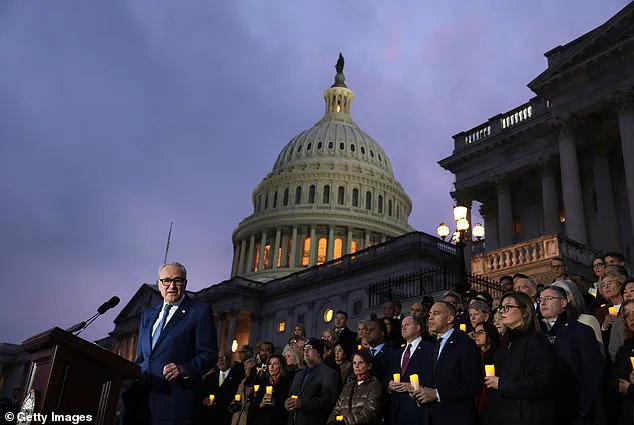 Democratic Leaders Hold Candlelit Vigil at Capitol on 5th Anniversary of January 6th, Drawing Mixed Reactions