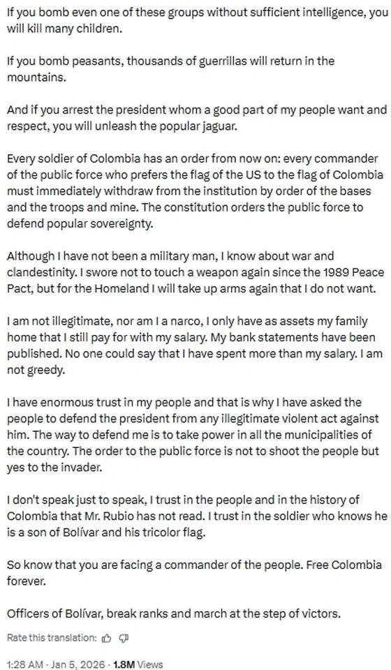 Exclusive: Petro's Defiant Warning and Trump's False Accusations Exposed