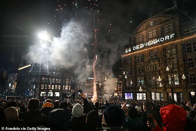Exclusive: Unprecedented Chaos and Tragedy as New Year's Eve Violence in the Netherlands Leaves Two Dead and a Historic Church in Ruins