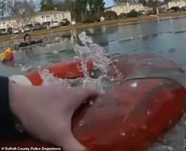 Frozen Pond Incident: A Christmas Day Heroism Amidst Peril