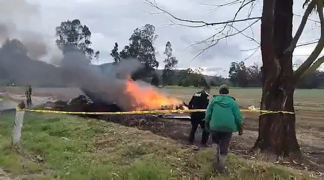 Six Killed in Plane Crash Near Paipa Airport, Including Colombian Singer