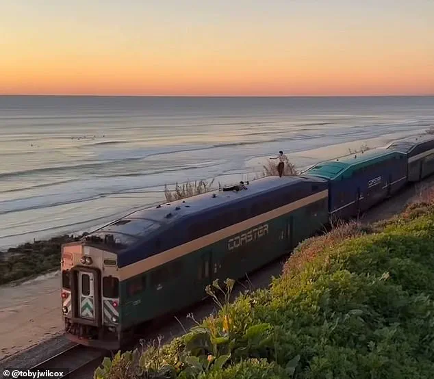 Rebellious Teens Arrested After Surfing on Moving Train in California, Sparking Safety Concerns