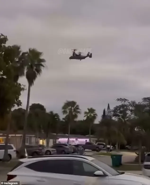 South Florida Residents Report Mysterious Military Aerial Activity Amid Official Rehearsal Claims