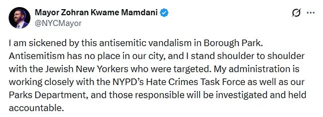 New York City Charges Teenagers in Antisemitic Vandalism Case, Highlighting Government's Role in Combating Hate Crimes