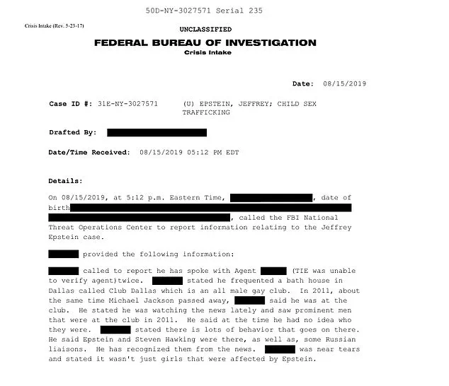 DOJ Releases Over 3 Million Pages of Epstein Documents, Including FBI Tips Ranging from Serious Allegations to Bizarre Claims