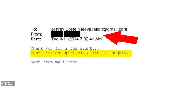 Chilling Email from March 2014 Found in Epstein Files Sparks Outrage and Calls for Transparency