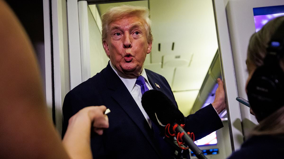 Trump Evasively Avoids Questions About Noem and Lewandowski's Relationship