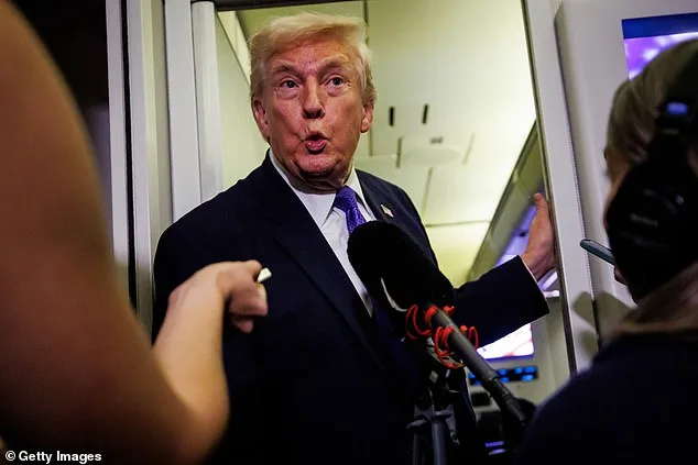 Trump Evasively Avoids Questions About Noem and Lewandowski's Relationship