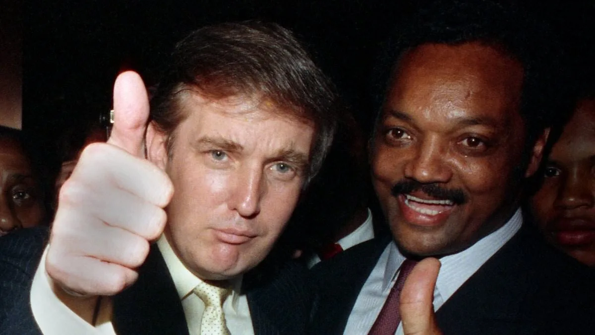 Trump's Tribute to Jesse Jackson Weaponized to Attack Rivals and Deny Racism Allegations