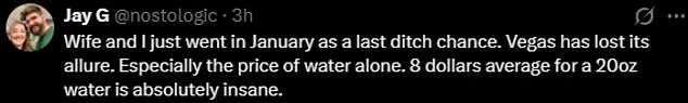 Vegas Concertgoer Charged $180 for Two Cocktails and Water at Dolby Live Theater
