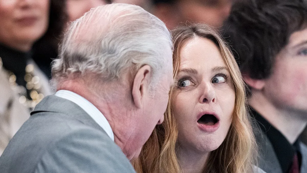 King Charles III Shares Rare Laughter with Stella McCartney Amid Brother Andrew's Arrest