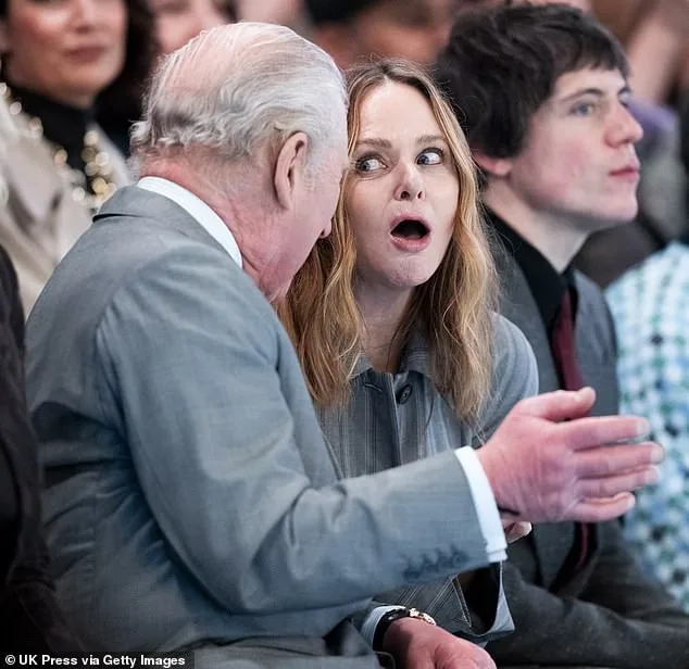 King Charles III Shares Rare Laughter with Stella McCartney Amid Brother Andrew's Arrest