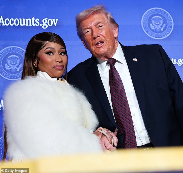 Trump Calls Nicki Minaj His 'No. 1 Fan' at Black History Month Event, Fueling Debate Over Their Relationship