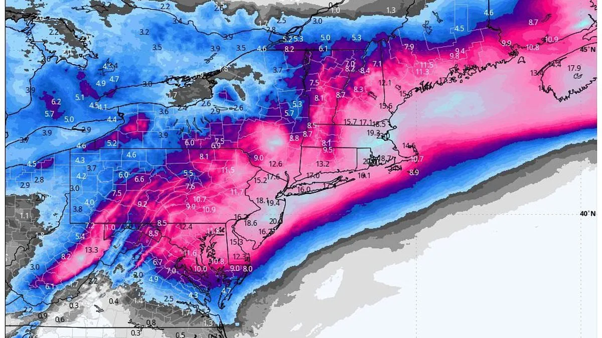 Historic Bomb Cyclone Threatens Northeast with Devastating Winds and Record Snowfall
