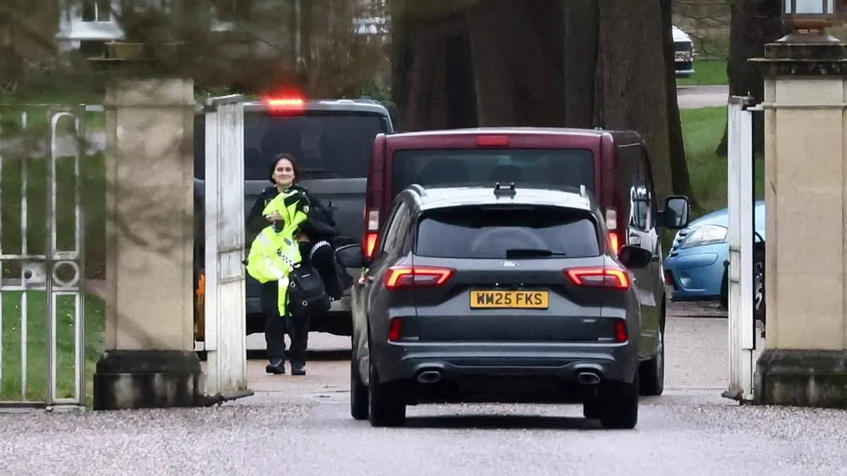 Ongoing Police Search at Royal Lodge as Andrew Mountbatten-Windsor Probe Intensifies