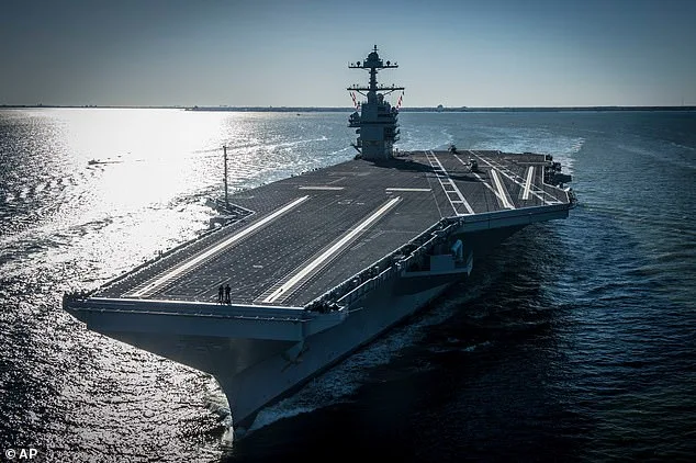 US Navy's USS Gerald R. Ford Struggles with Clogged Toilets During Extended Deployment Amid Escalating Iran Tensions