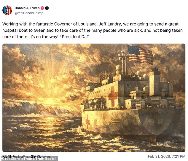 Greenland Rejects Trump's 'Great Hospital Boat' Proposal as U.S.-Denmark Relations Strain