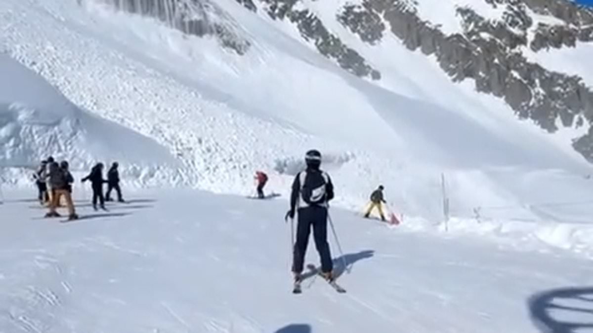 Avalanche Devastates La Flégère Ski Slope, Trapping Three Skiers in French Alps Disaster