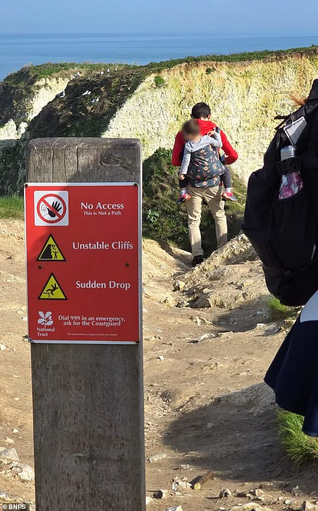 Father Ignores 'No Access' Warnings at Old Harry Rocks, Sparks Outrage Over Deadly Path