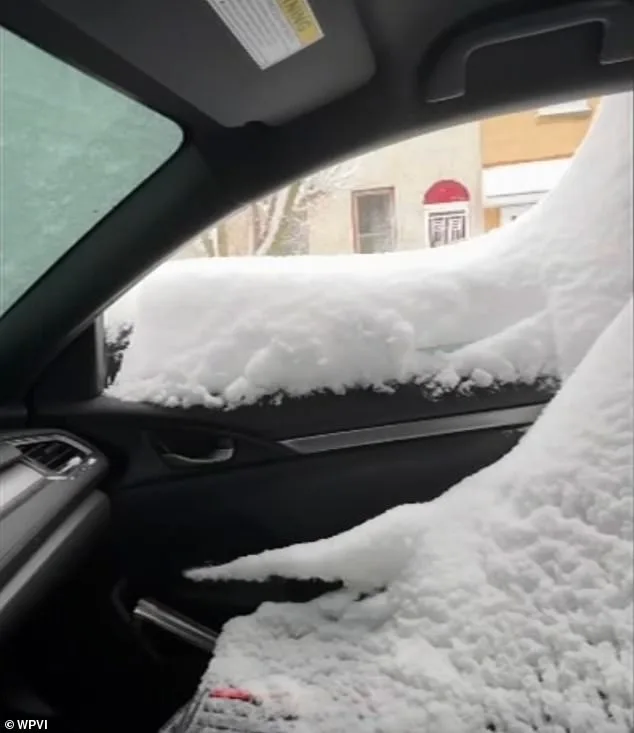 Philadelphia Man's Car Turns into Snow Globe After Key Fob Mistake During Blizzard