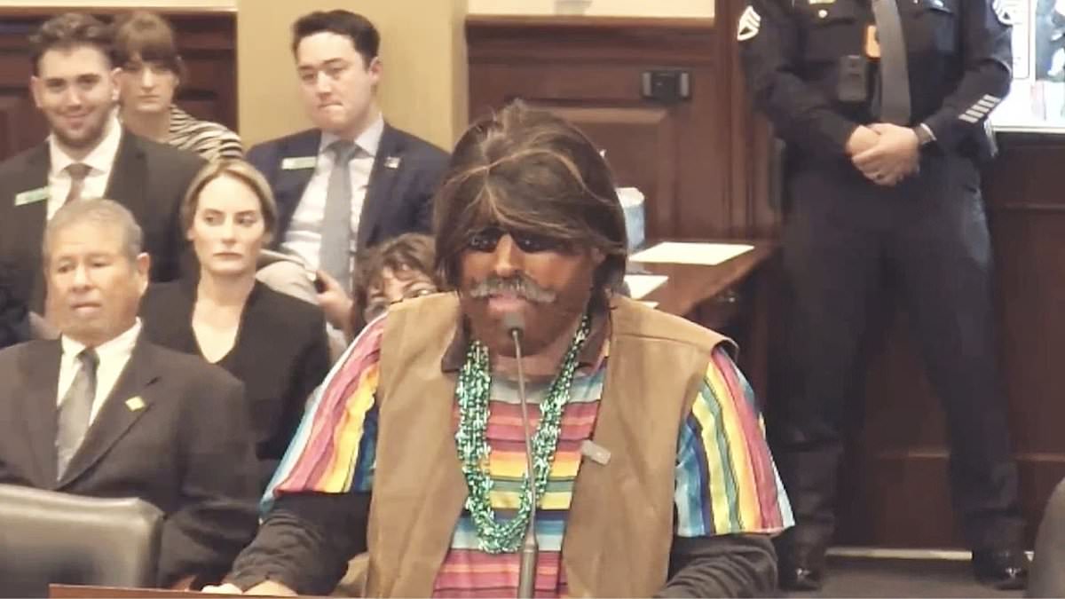 Far-Right Activist Sparks Outrage at Idaho Hearing with Brownface Costume Amid E-Verify Bill Debate