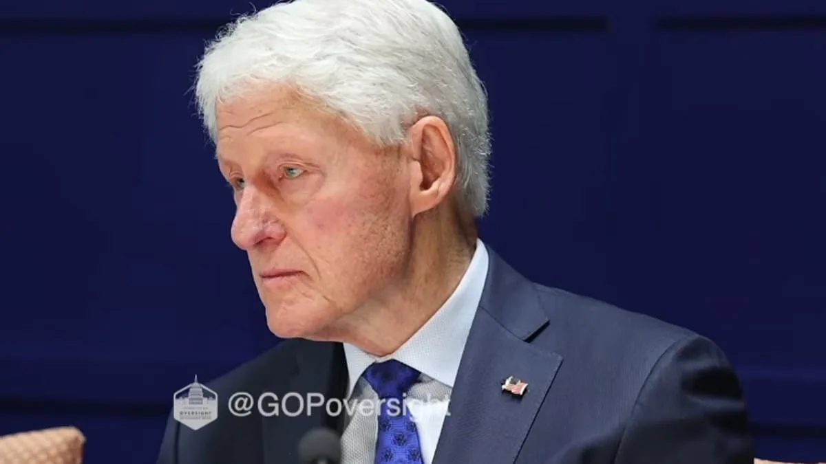 Bill Clinton Testifies on Epstein Ties, Avoids Comment on Trump Subpoena