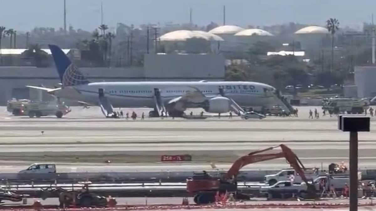 United Airlines Flight UA 2127 Makes Emergency Landing at LAX After Engine Failure During Flight to Newark