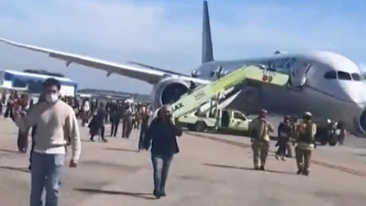 Passengers Refuse to Leave Luggage During Emergency Evacuation as United Airlines Flight UA 2127 Lands at LAX Due to Engine Fire