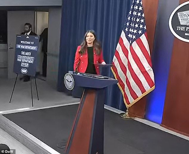 Pentagon Spokeswoman's Family War Over Husband Intensifies as She Welcomes First Child