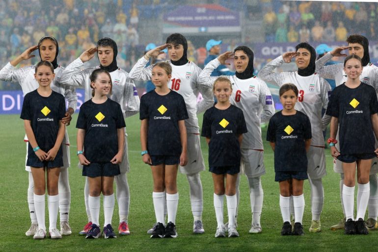 Iranian Women's Team Breaks Silence with Anthem as Australia Dominates 4-0