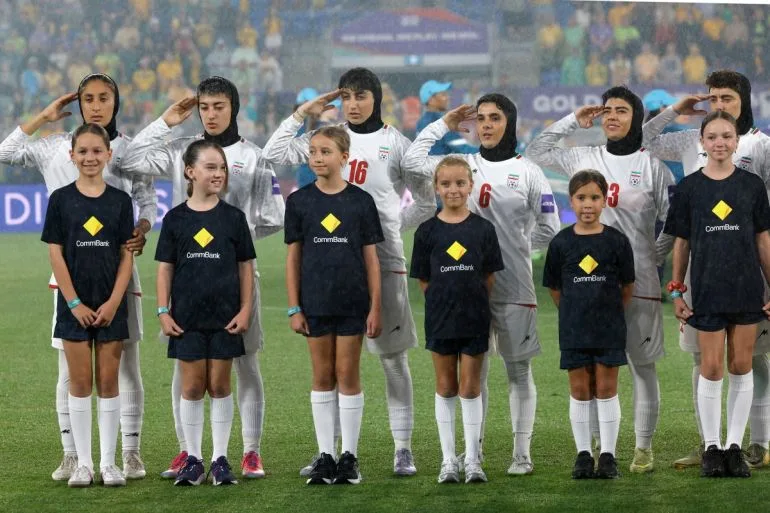 Iranian Women's Team Breaks Silence with Anthem as Australia Dominates 4-0