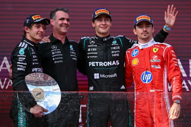 George Russell Claims Historic Victory as Mercedes Returns to Albert Park Podium