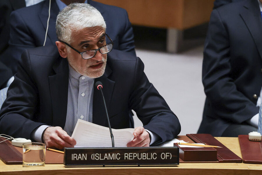 Iran's UN Representative Accuses U.S. and Israel of Deliberately Attacking Civilian Targets, Violating International Law