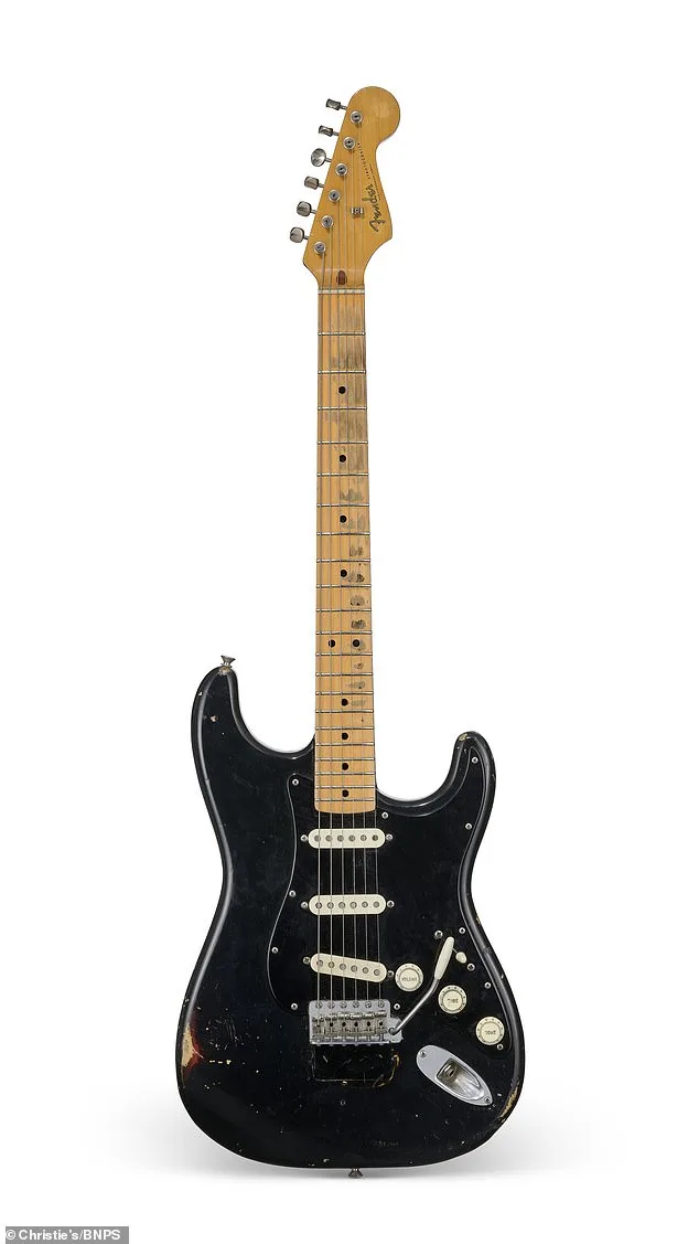 David Gilmour's Black Stratocaster Becomes Most Expensive Guitar Ever Sold for £10.9 Million