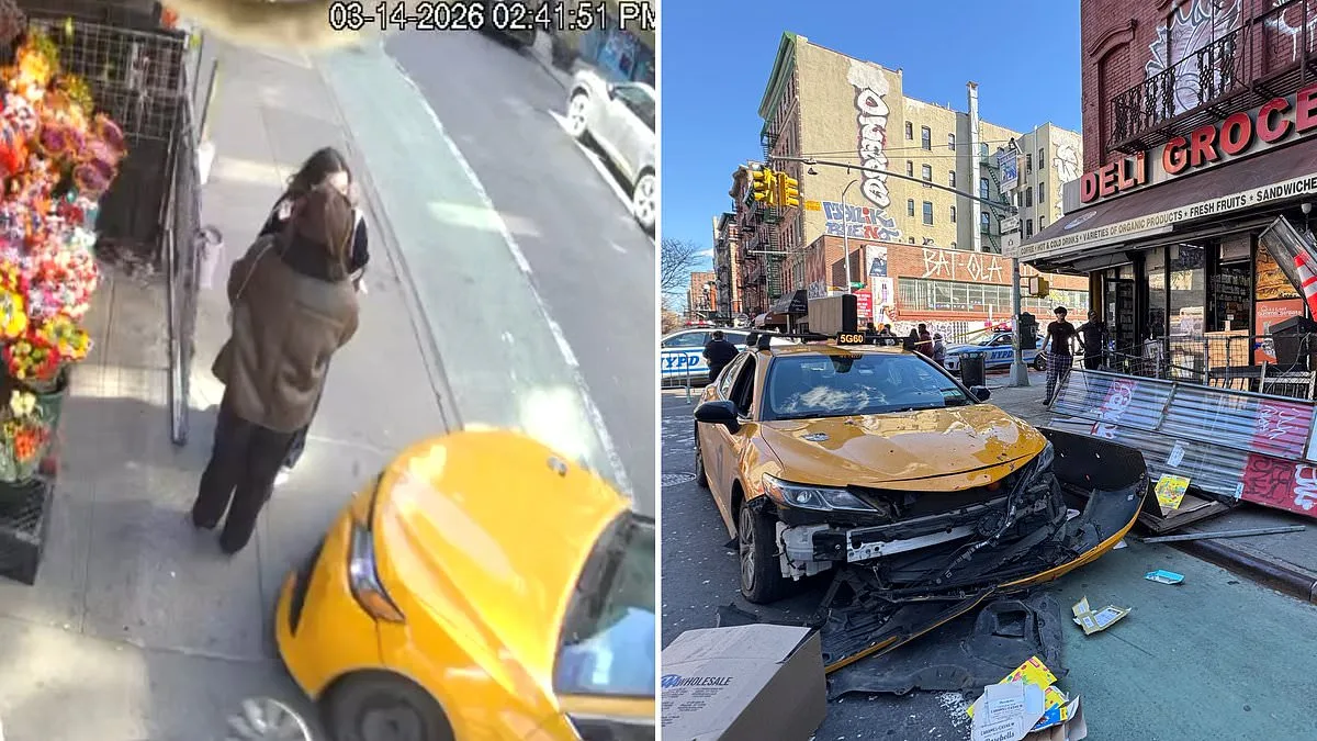 Miraculous Escape as NYC Taxi Plows Into Pedestrians