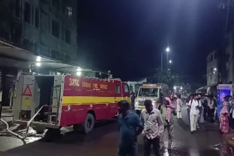 Fire at Odisha Hospital Kills At Least 10; Short Circuit Blamed for Tragedy