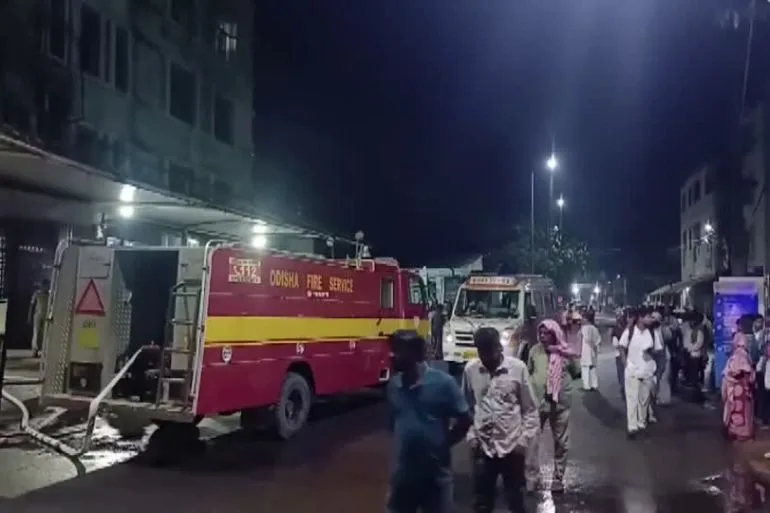 Fire at Odisha Hospital Kills At Least 10; Short Circuit Blamed for Tragedy