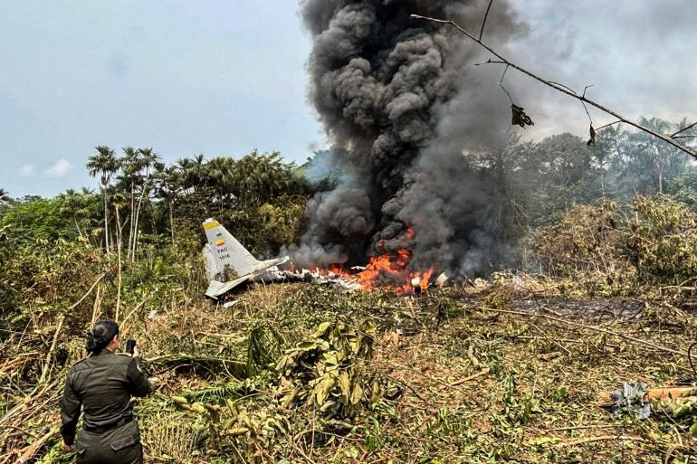Colombian Hercules C-130 Crash Claims 1 Life, Leaves 43 Missing Amid Aviation Tragedy Series