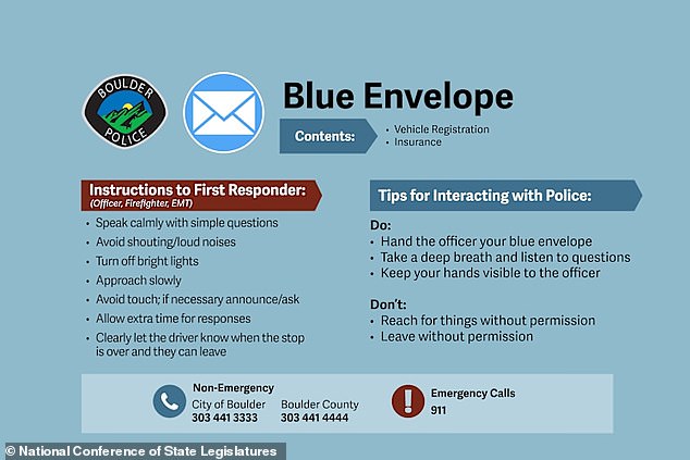 Washington State Introduces 'Blue Envelope' Program to Ease Traffic Stops for Neurodivergent Drivers