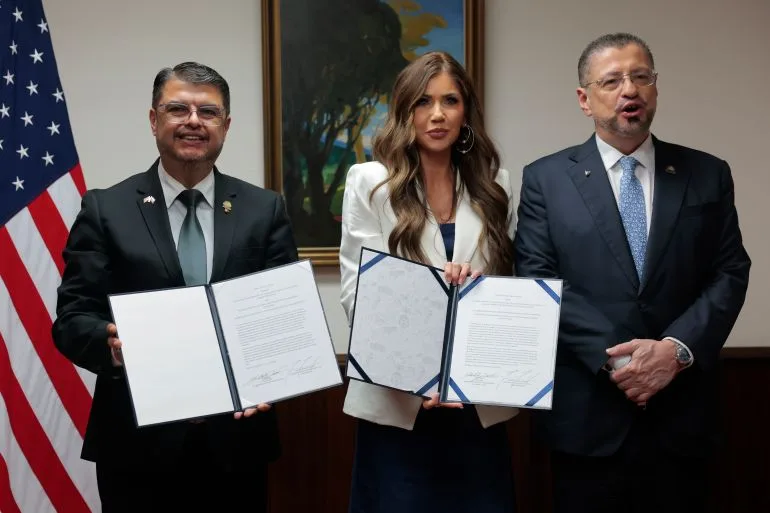 Costa Rica Agrees to Accept 25 Deportees Weekly Under Controversial U.S. 'Third-Country' Policy as Trump's 'Shield of the Americas' Expands