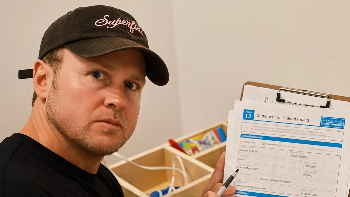 Former Reality Star Spencer Pratt Surges in LA Mayoral Race Amid Wildfire Controversy