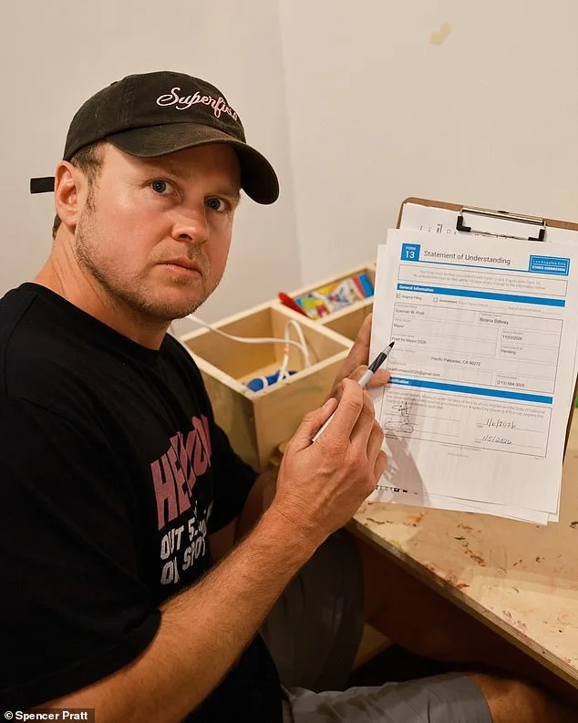 Former Reality Star Spencer Pratt Surges in LA Mayoral Race Amid Wildfire Controversy