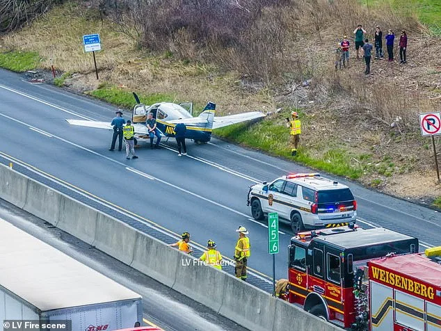 Pilot's Miraculous Emergency Landing On Pennsylvania Interstate 78 Captured In Viral Dashcam Footage