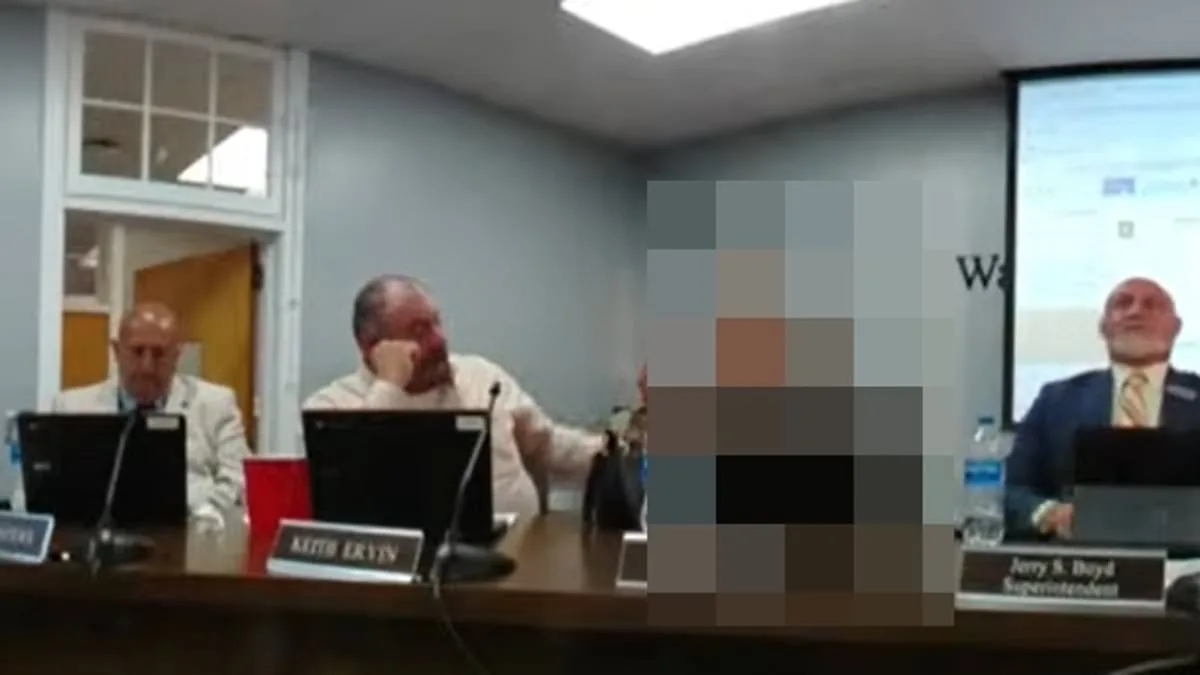 Viral Video of Washington County School Board Member's Lewd Comment Sparks Community Outrage
