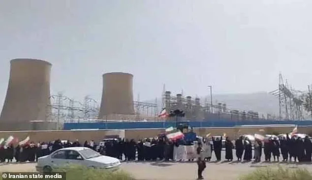 Tehran's Children March Toward the Power Plant as the Deadline Looms