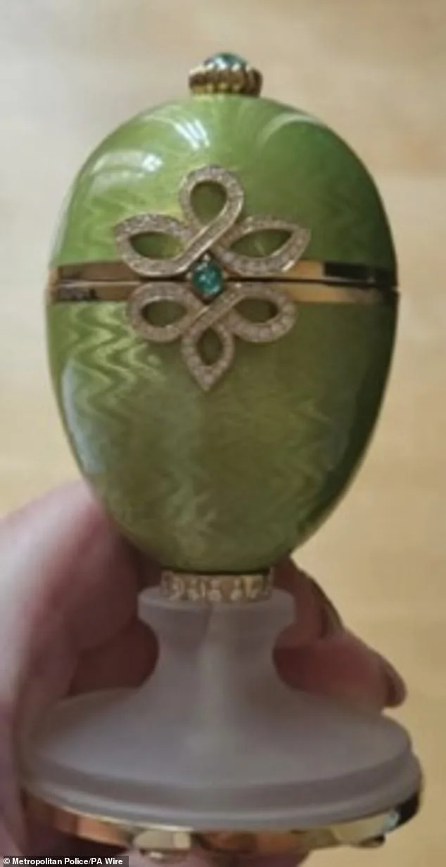 Rare Fabergé Egg and £2 Million Watch Stolen in Soho Heist